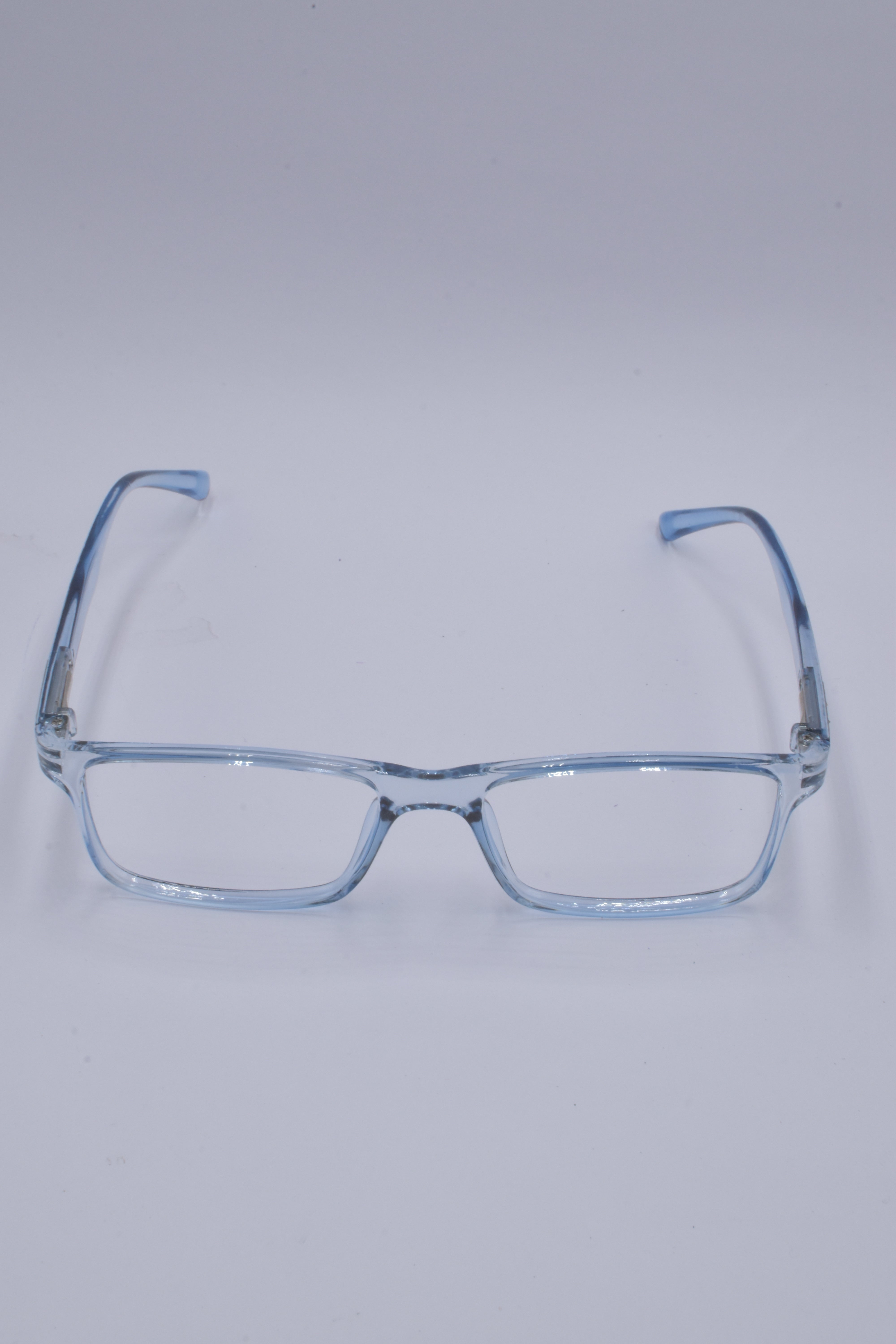 vision plus crystal light blue frame